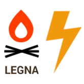 Alimentazione: Legna o elettrica